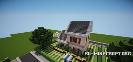  Suburban house  Minecraft