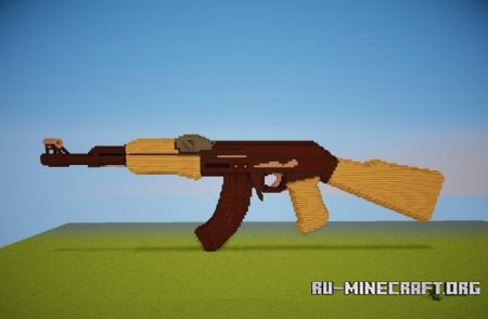  AK rifle  Minecraft