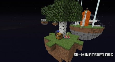  Natural Islands - Skywars map  Minecraft
