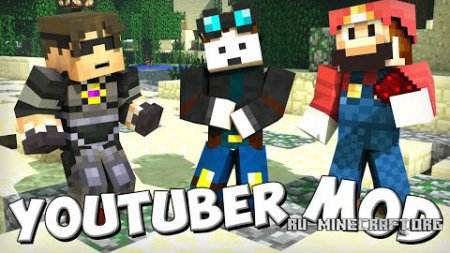  Youtubers+  Minecraft 1.7.10