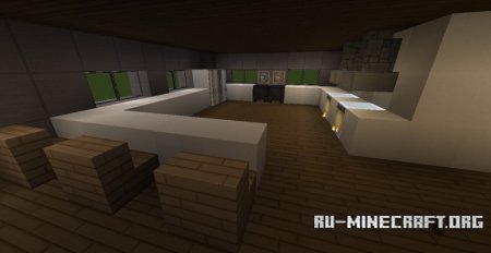  Modern House, Miners In The Mist  Minecraft