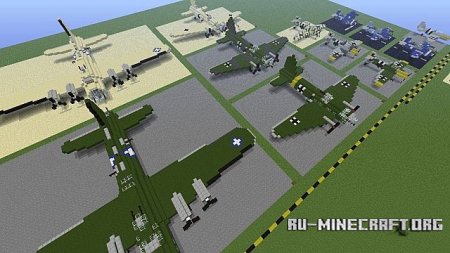  Military Museum - Fighter Aircraft, Vehicles & Boats  Minecraft