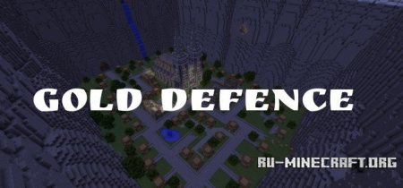  NEW MINIGAME! Gold Defence!   Minecraft