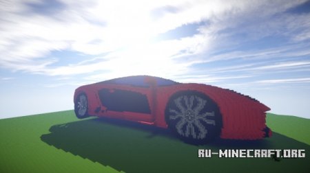  Lamborghini Aventador  Minecraft