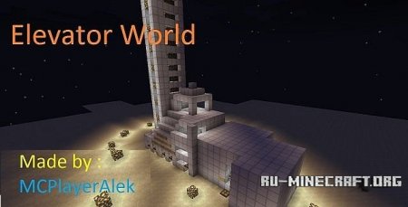  Elevator World  Minecraft