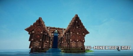  Medieval Water Mill  Minecraft