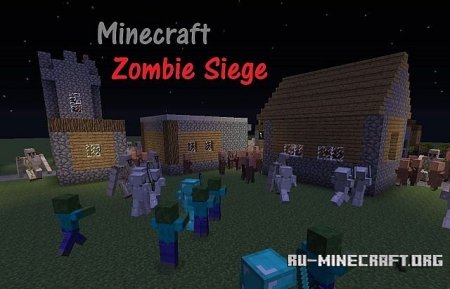  Zombie Siege Minigame  Minecraft