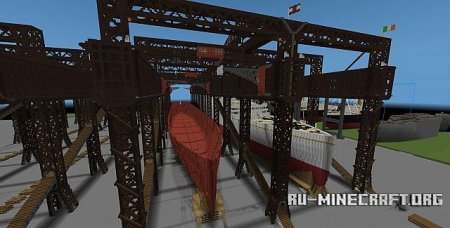  Harland & Wolff Arrol Gantry (Shipyard)  Minecraft