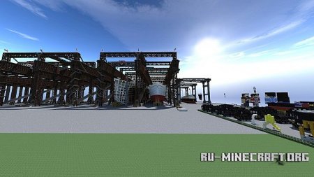  Harland & Wolff Arrol Gantry (Shipyard)  Minecraft
