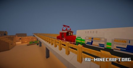  Trains Map 3 Light rail Project  Minecraft