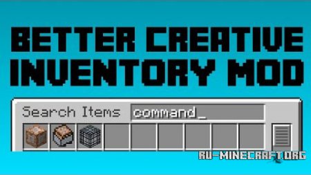  Better Creative Inventory  Minecraft 1.8