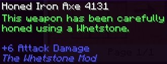  The Whetstone  Minecraft 1.7.10
