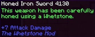  The Whetstone  Minecraft 1.7.10