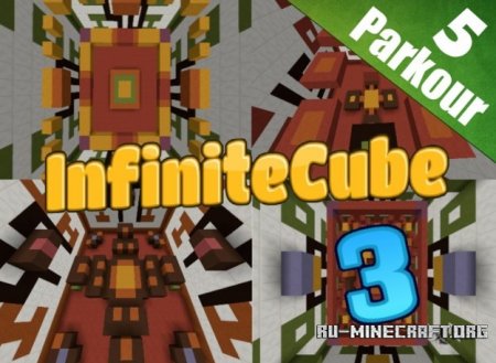  InfiniteCube 3 - Parkour  Minecraft
