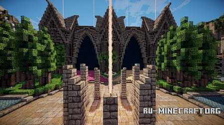  Medieval Hub Spawn  Minecraft