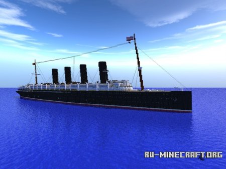  RMS Lusitania 1915  Minecraft