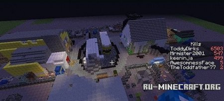  Nuketown zombies (awesomnessface map)   minecraft
