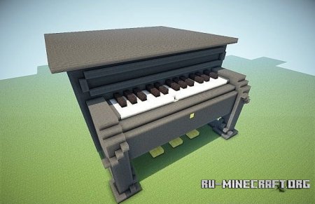  Programmable piano   Minecraft