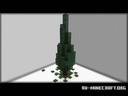  Spruce Tree - 6 Designs / Different Sizes   Minecraft