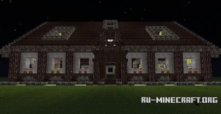  Large Rustic House 1     Minecraft
