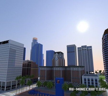  Empirepolis - Enormous American city  Minecraft