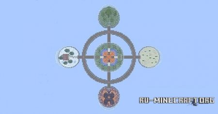 5 Domes - Hide and Seek Map  minecraft