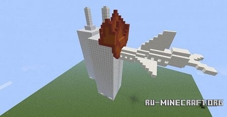  9/11 Memorial  Minecraft