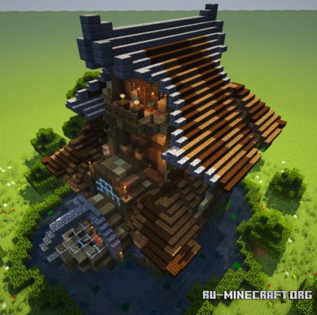  The Mini-Lake's house  Minecraft