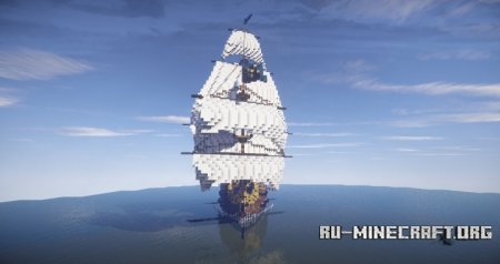  Le Soleil Royal, French Ship 1669  Minecraft