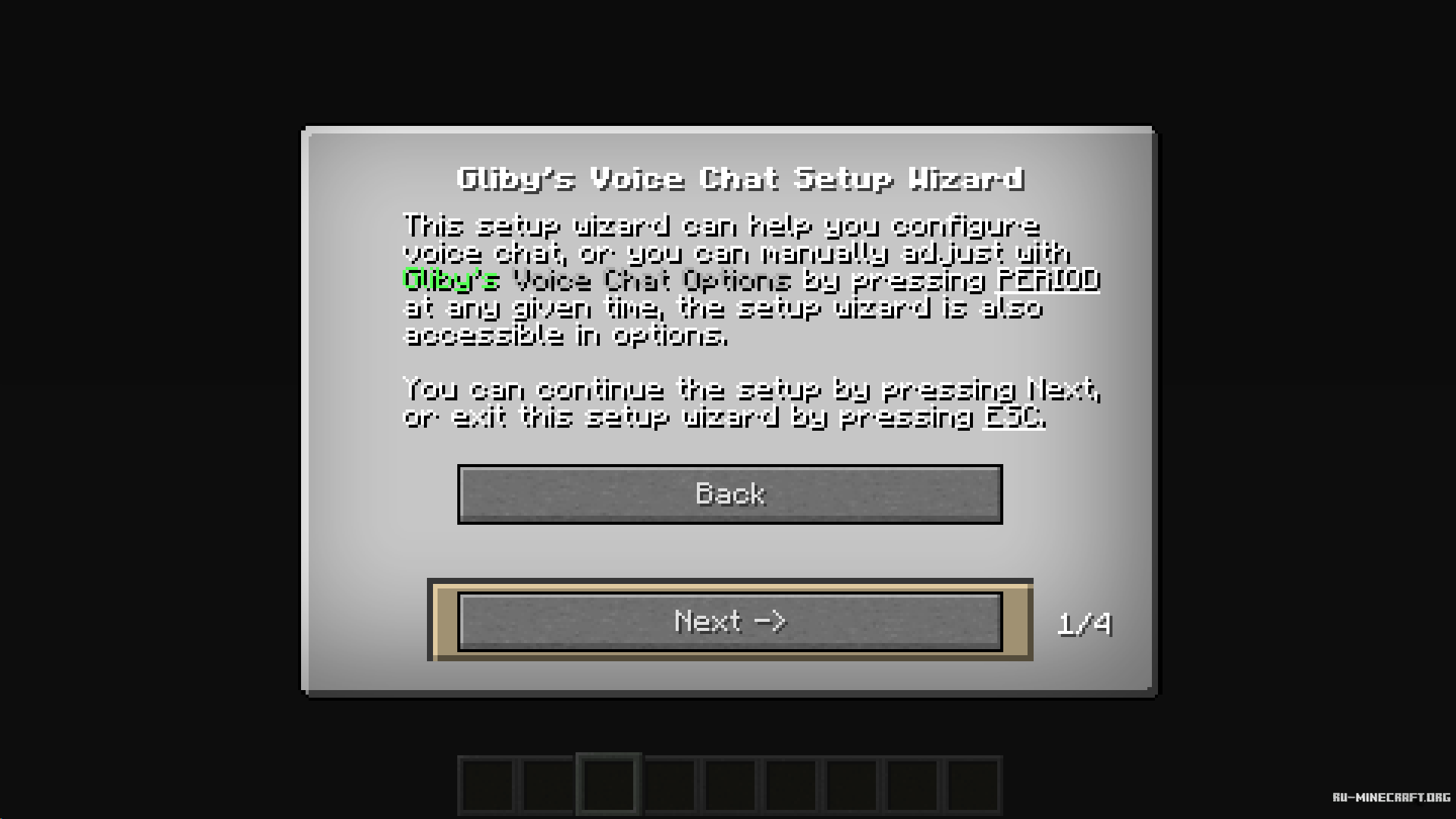 Minecraft voice chat