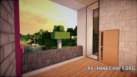  Modern House White Style  Minecraft