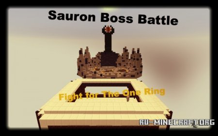  LoTR Sauron Boss Battle  Minecraft