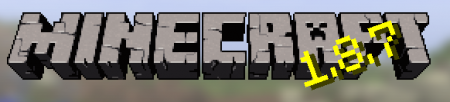 Лого Minecraft 1.8.7