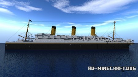 RMS Majestic, ex. Bismarck  Minecraft