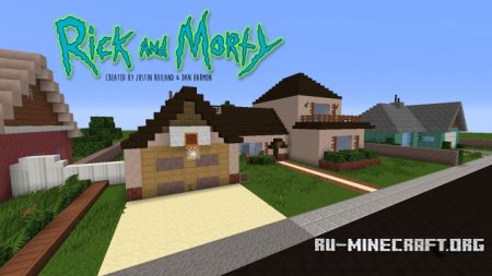  Rick and Morty House  Minecraft