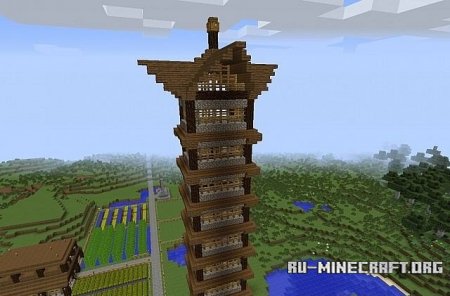  Tower B  minecraft