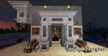  Decorative Marble and Decorative Chimneys  Minecraft 1.7.10