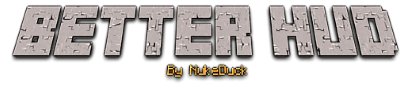  Better HUD Mod 1.2.1  Minecraft 1.8
