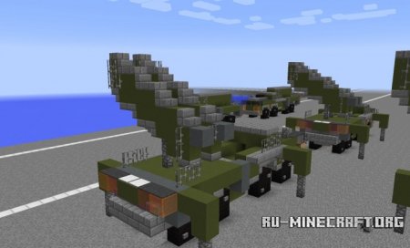  MAN KAT1 Patriot Surface to Air Missile (SAM) System  Minecraft