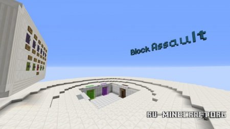  PvP Map: Block Assault  Minecraft