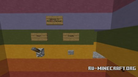  Rainbow Parkour  Minecraft
