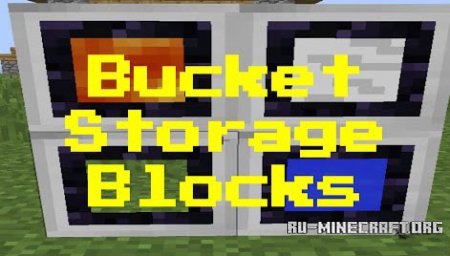  Bucket Storage Blocks  Minecraft 1.8
