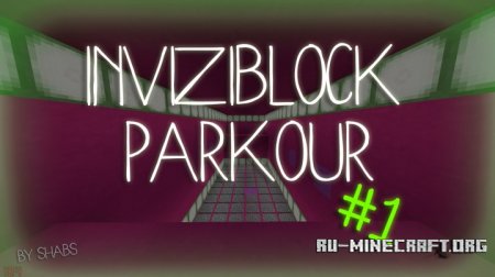  InviziBlock Puzzle Parkour Map #1  Minecraft