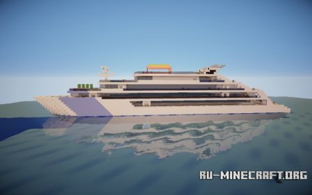  Huge Yacht! -40% Done  Minecraft