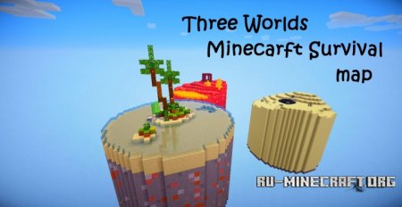 Three Worlds  Minecraft