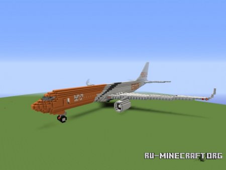  Boeing 737-800 TNT Airways  Minecraft