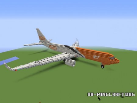  Boeing 737-800 TNT Airways  Minecraft