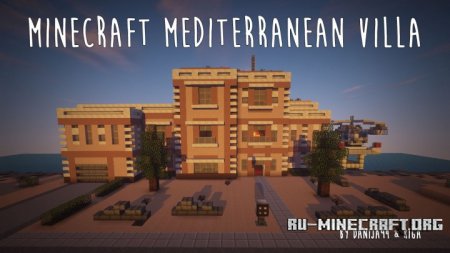  Modern Mediterranean Villa  Minecraft