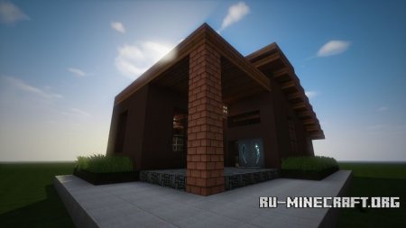  Small Modern House #14  Minecraft