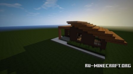  Small Modern House #14  Minecraft